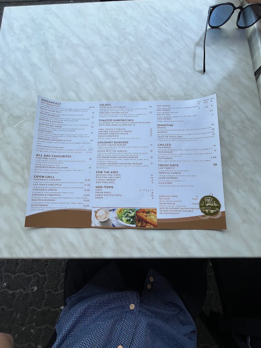 Menu, AKOFI