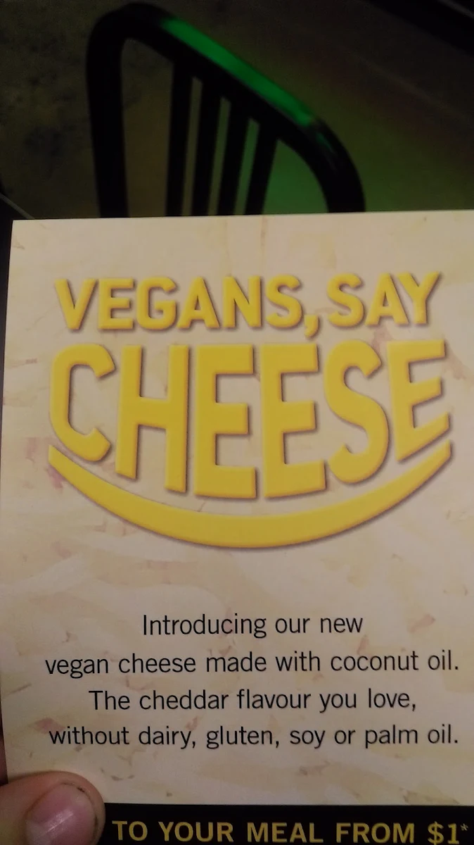 Menu, Zambrero
