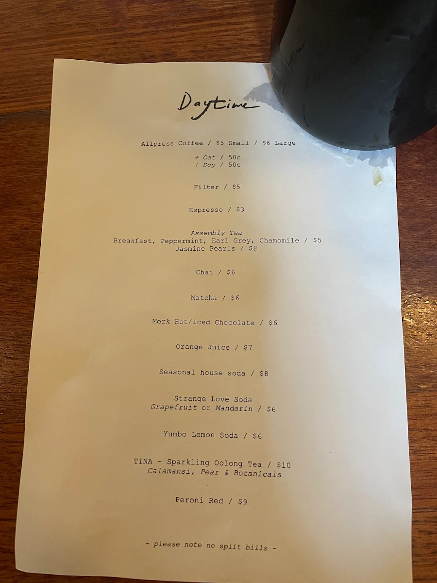 Menu, Florian