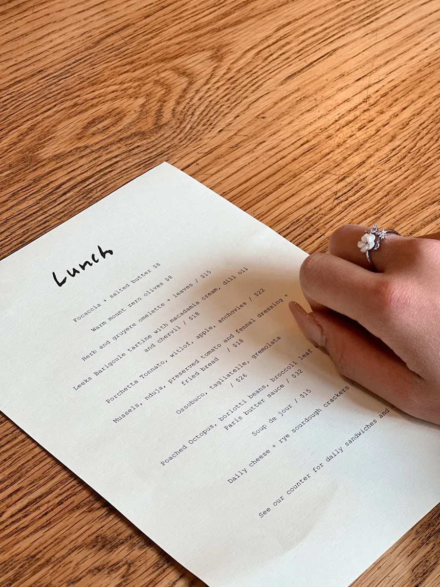 Menu, Florian