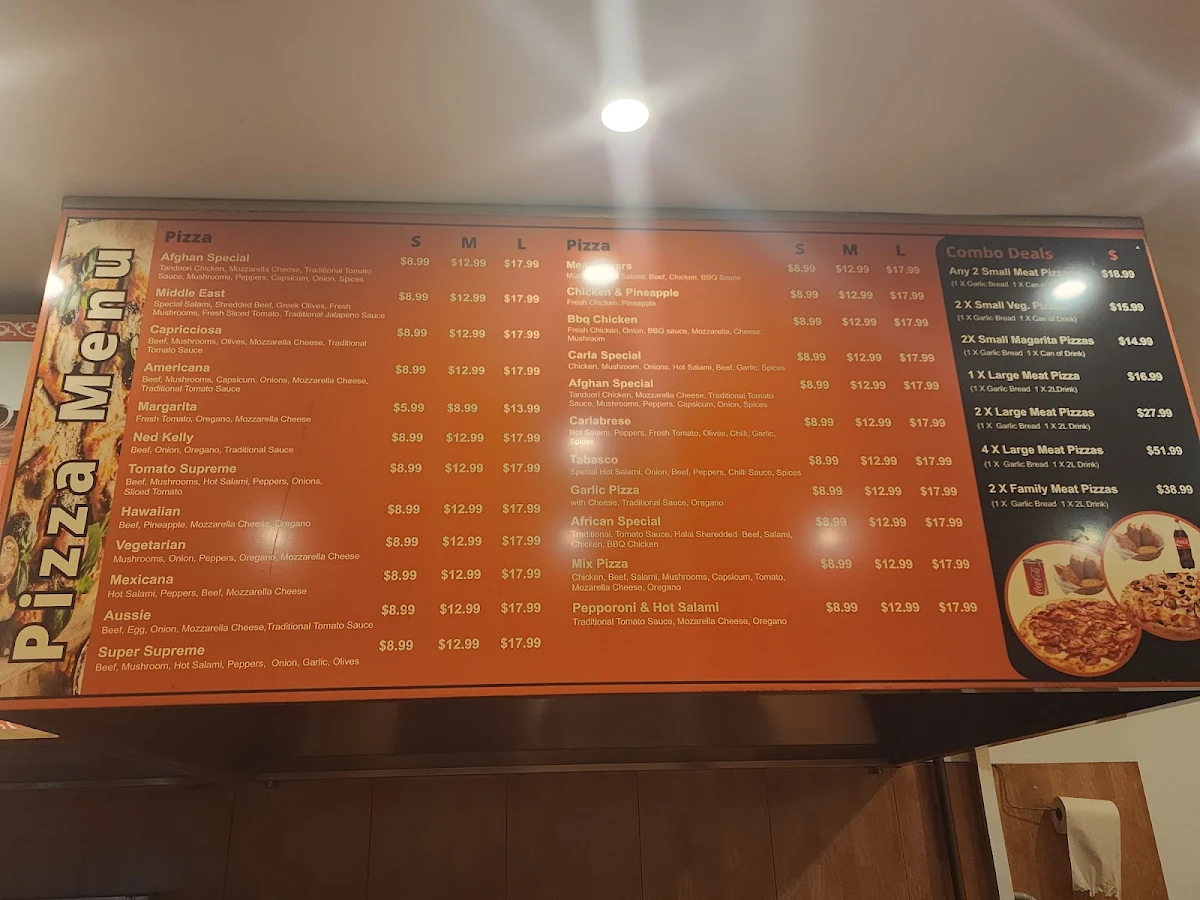Menu, Afghan Star