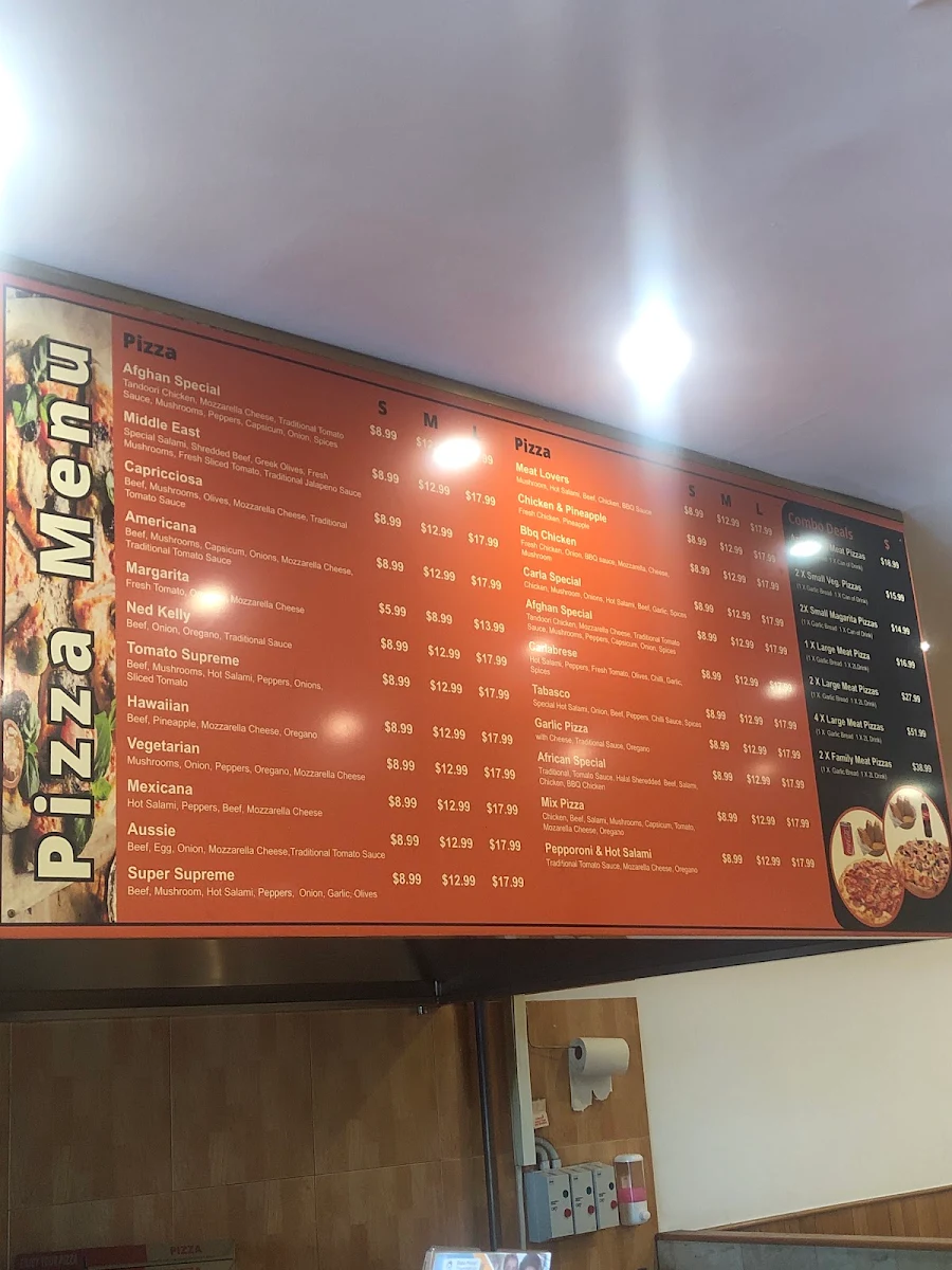 Menu, Afghan Star