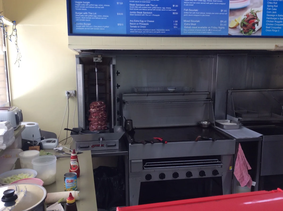 Menu, Fairhills Fish & Chippery