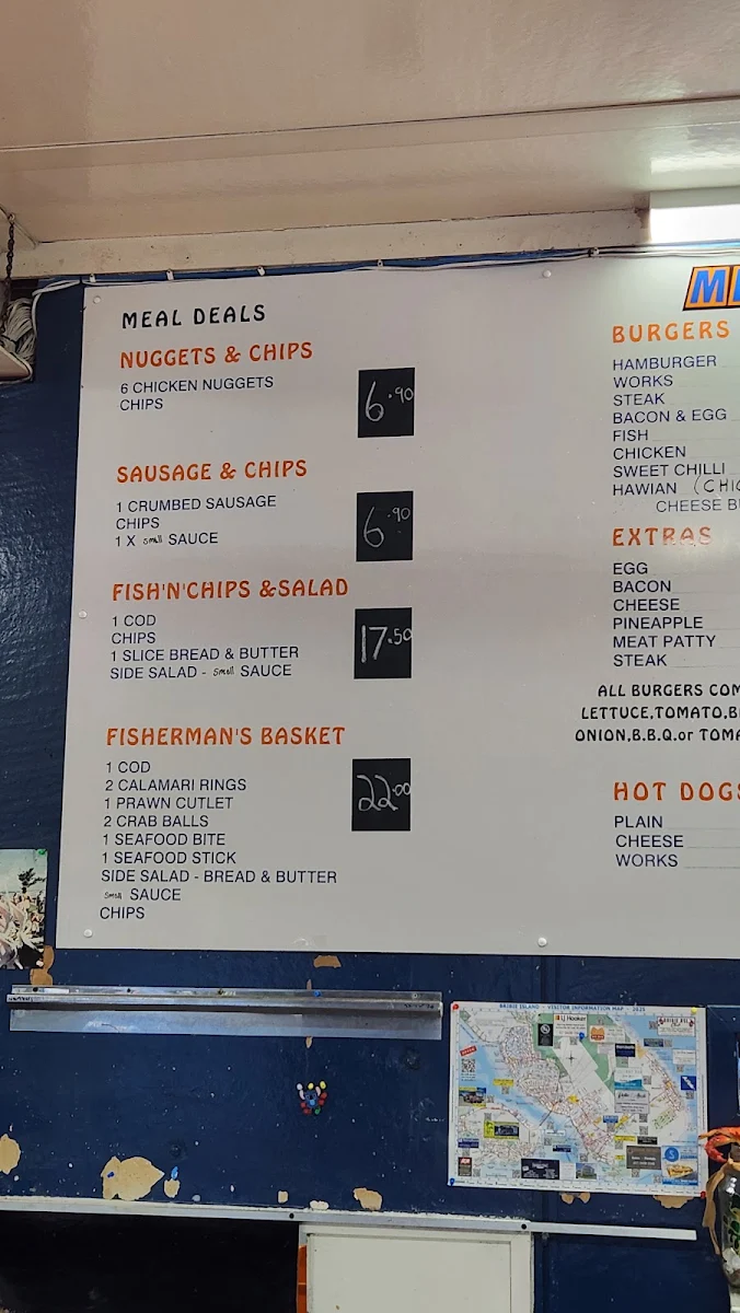 Menu, Golden Prawn Seafood and Takeaway