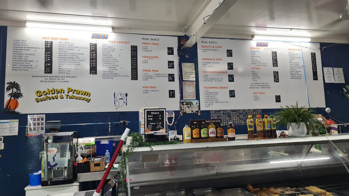Vibe, Golden Prawn Seafood and Takeaway