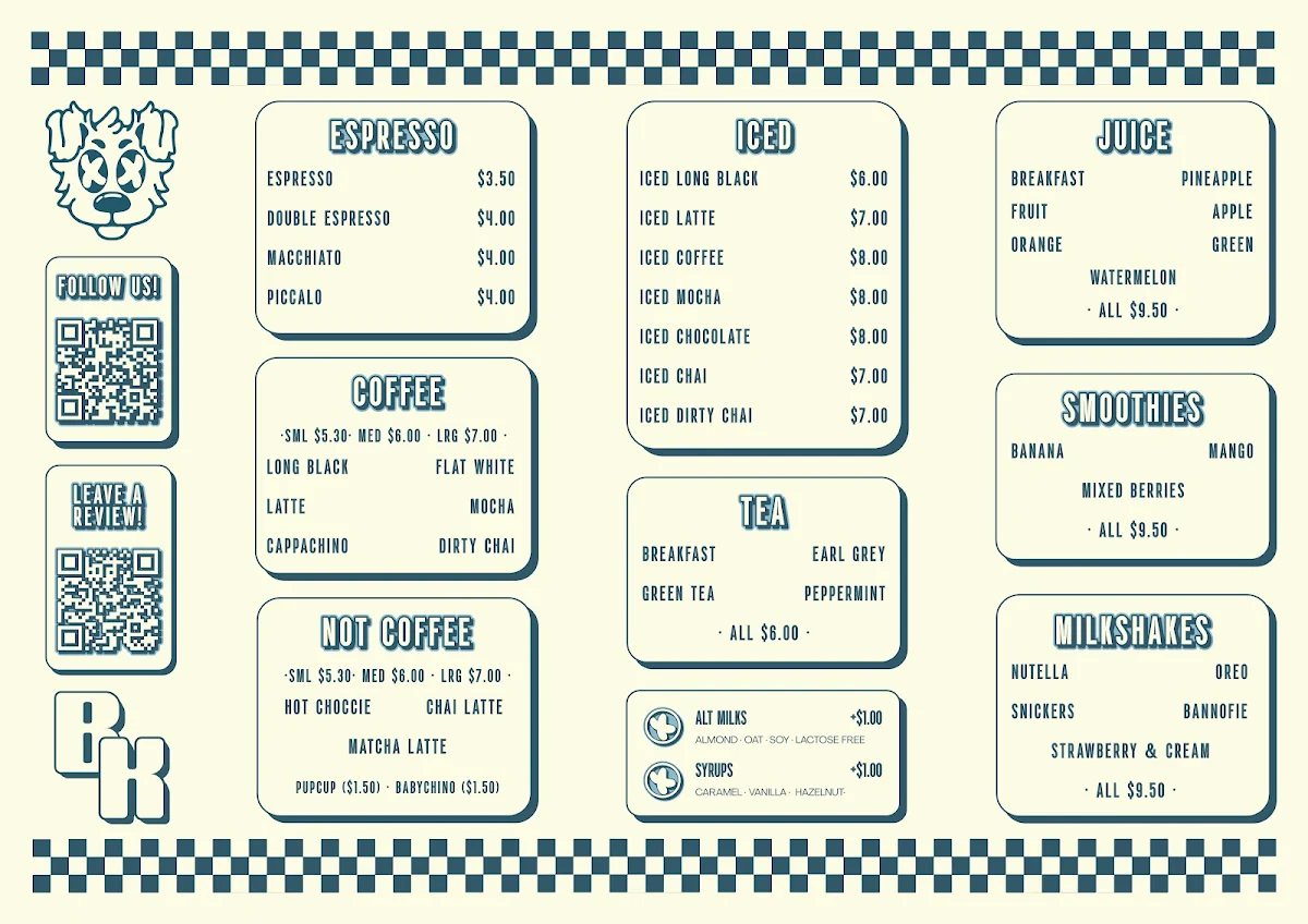 Menu, Blind Kerberos