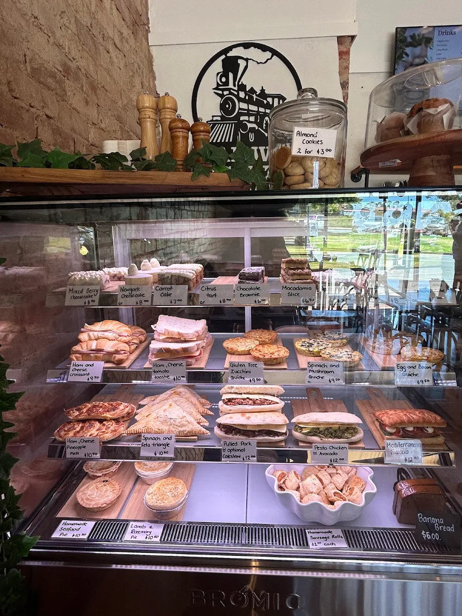 Menu, Railway cafe Tailem Bend
