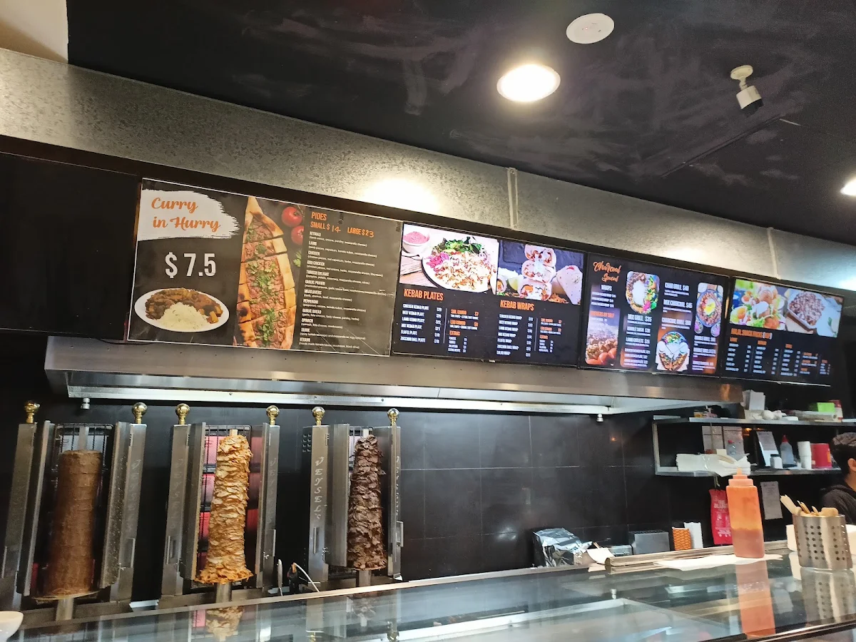 Menu, Kebaba Restaurant کبابه رستورانت