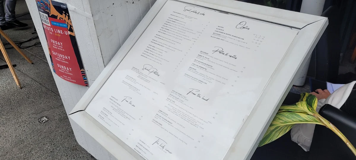 Menu, Sage Restaurant & Bar - Function Venue Gold Coast