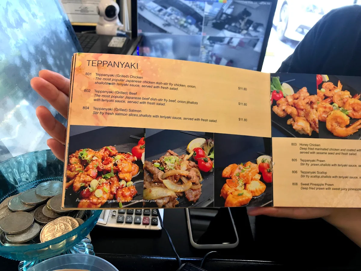 Menu, Yatai Sushi