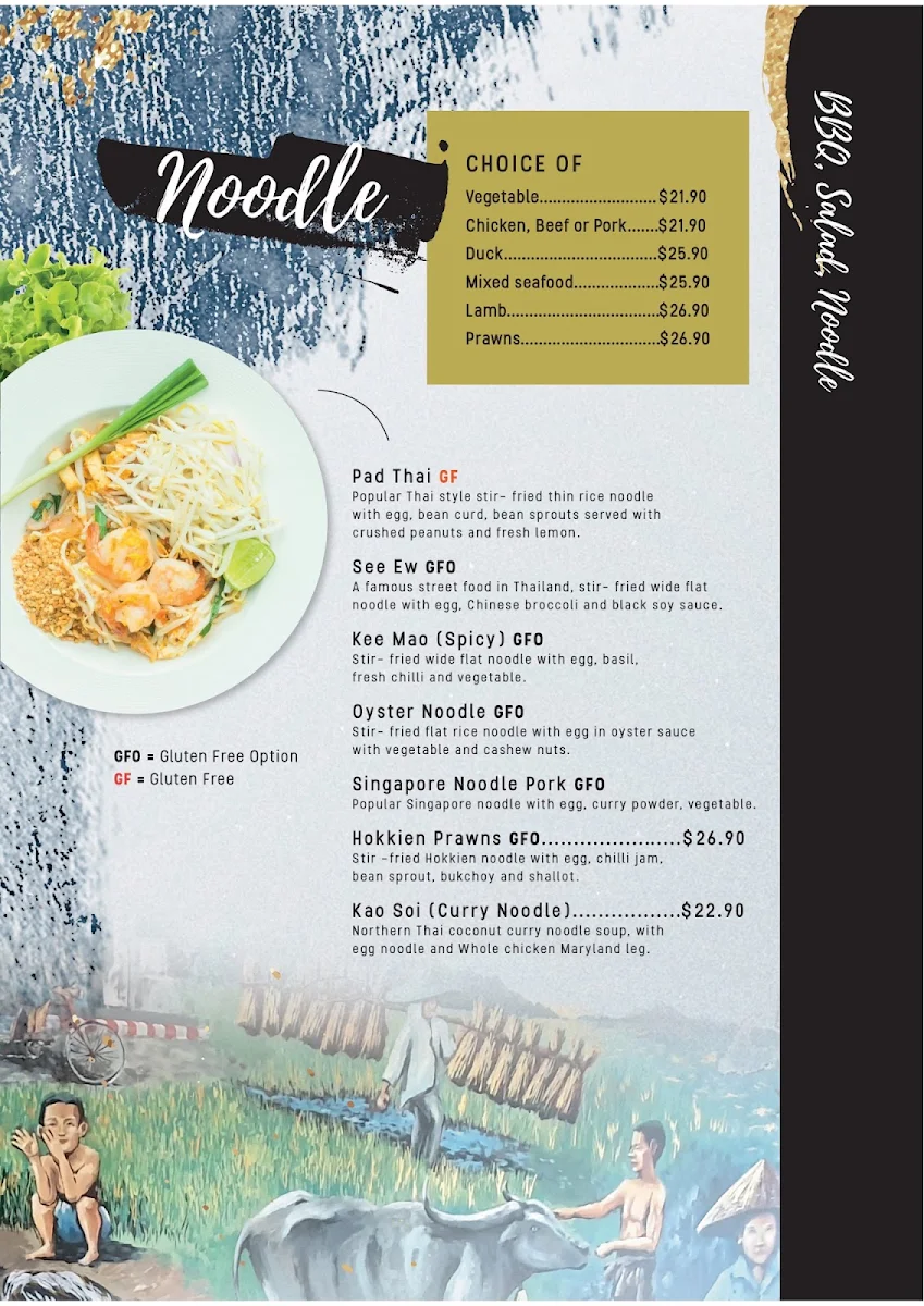 Menu, The Bowral Asian Cuisine : Asian Fusion and Yumcha