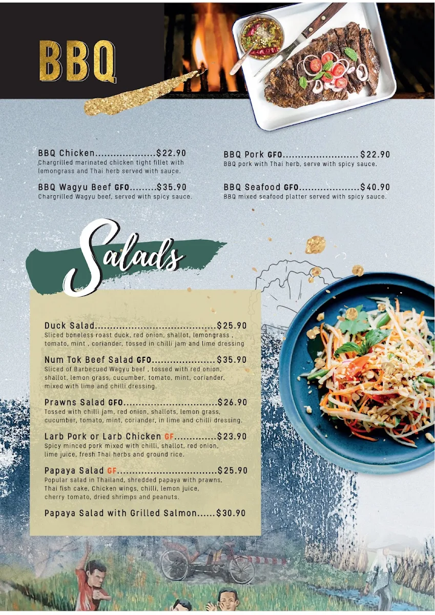 Menu, The Bowral Asian Cuisine : Asian Fusion and Yumcha