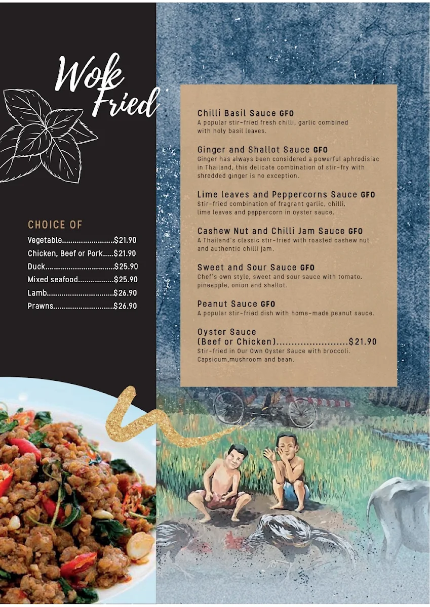 Menu, The Bowral Asian Cuisine : Asian Fusion and Yumcha