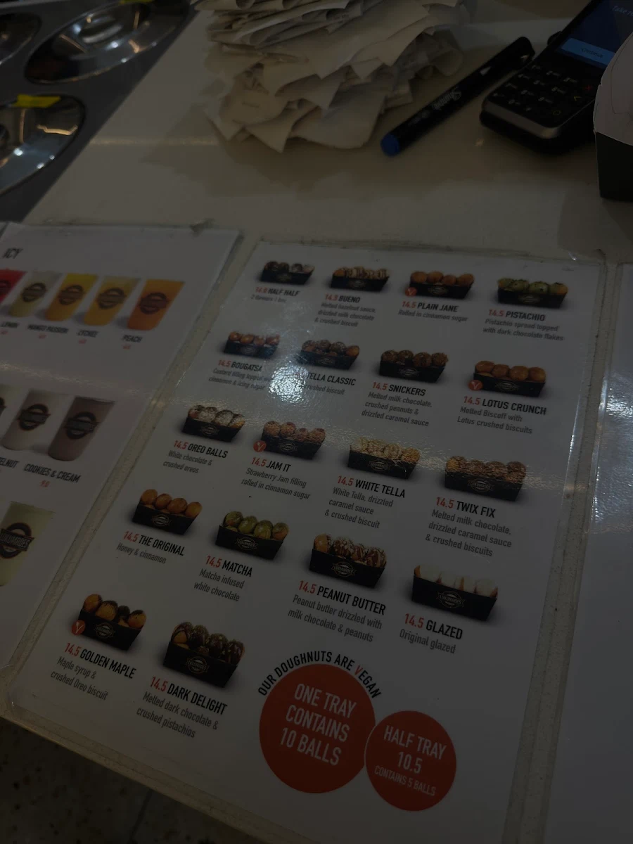 Menu, Lukumades
