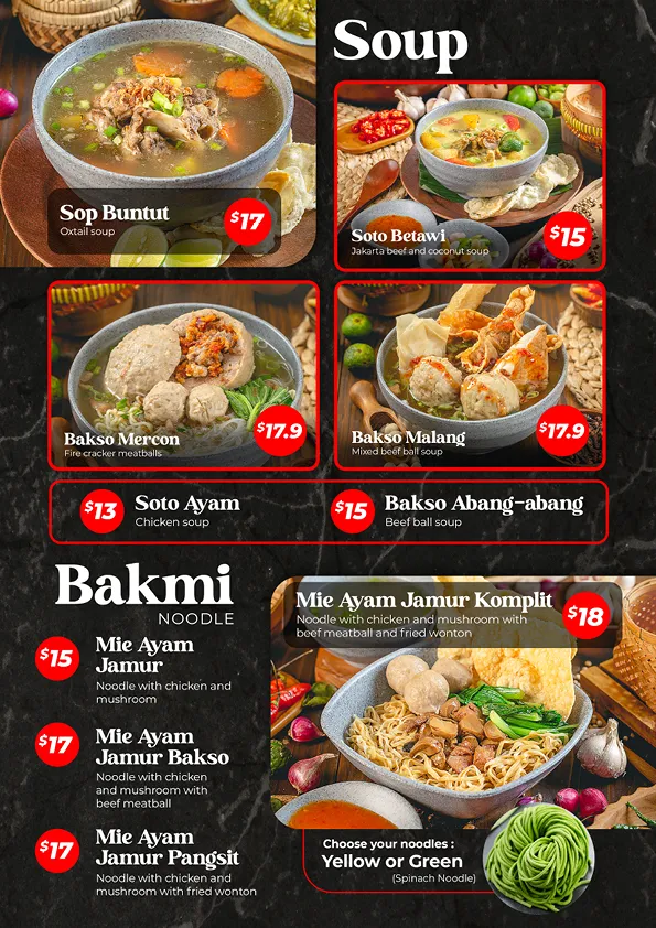 Menu photo 1