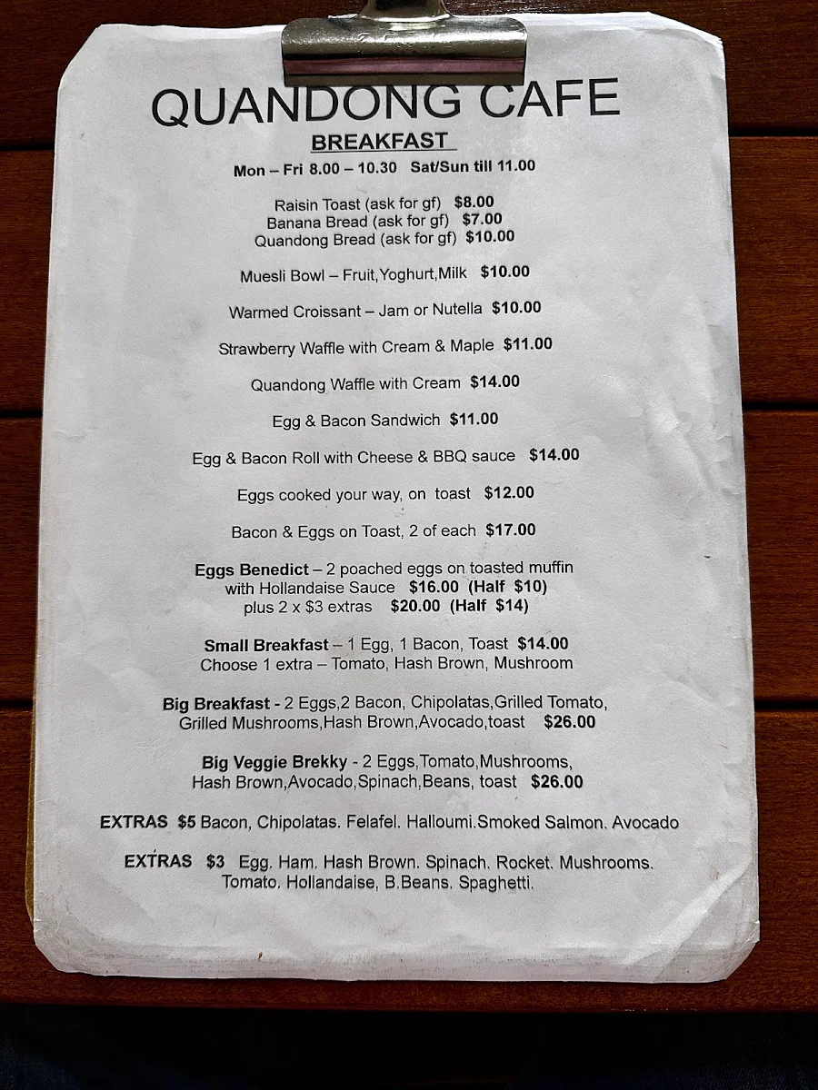 Menu photo 1