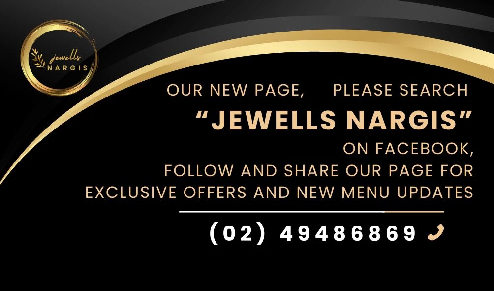 Menu, Jewells Nargis