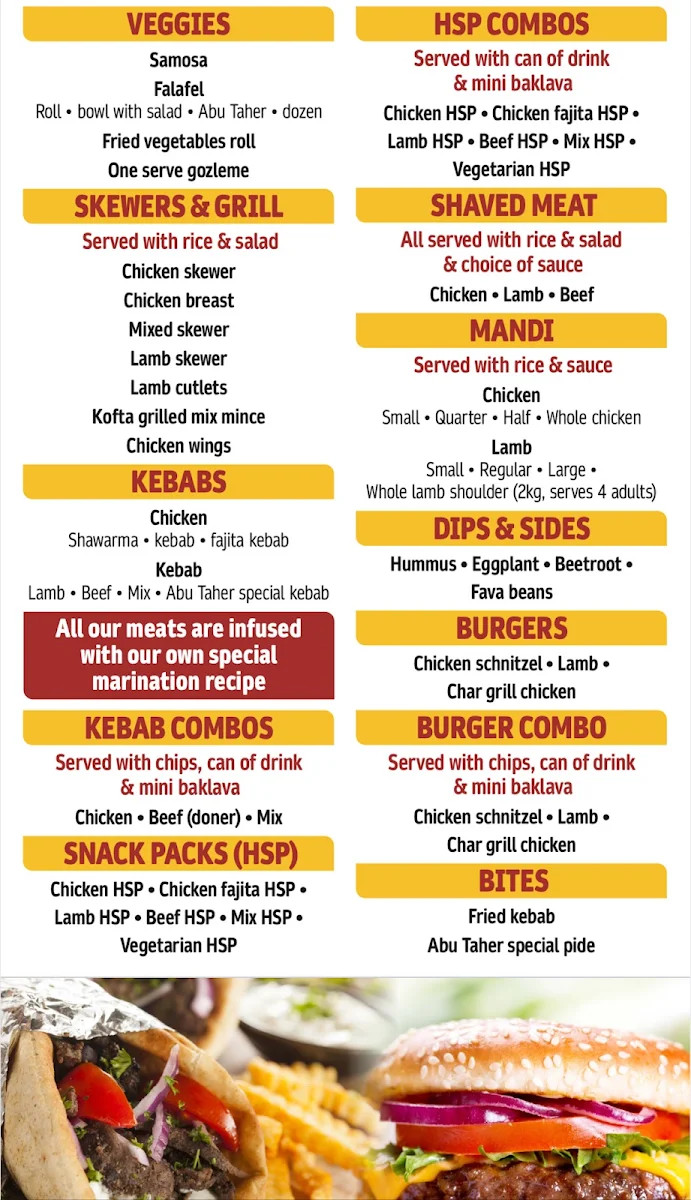 Menu photo 1