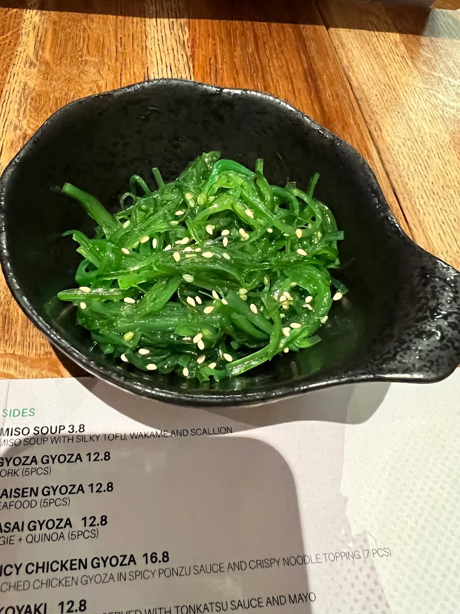 Menu, Infinite Wasabi