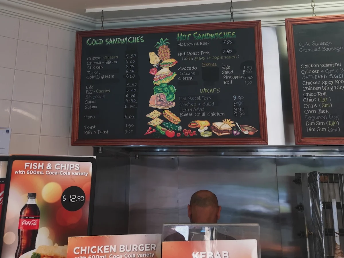 Menu, Klopa Snack Bar