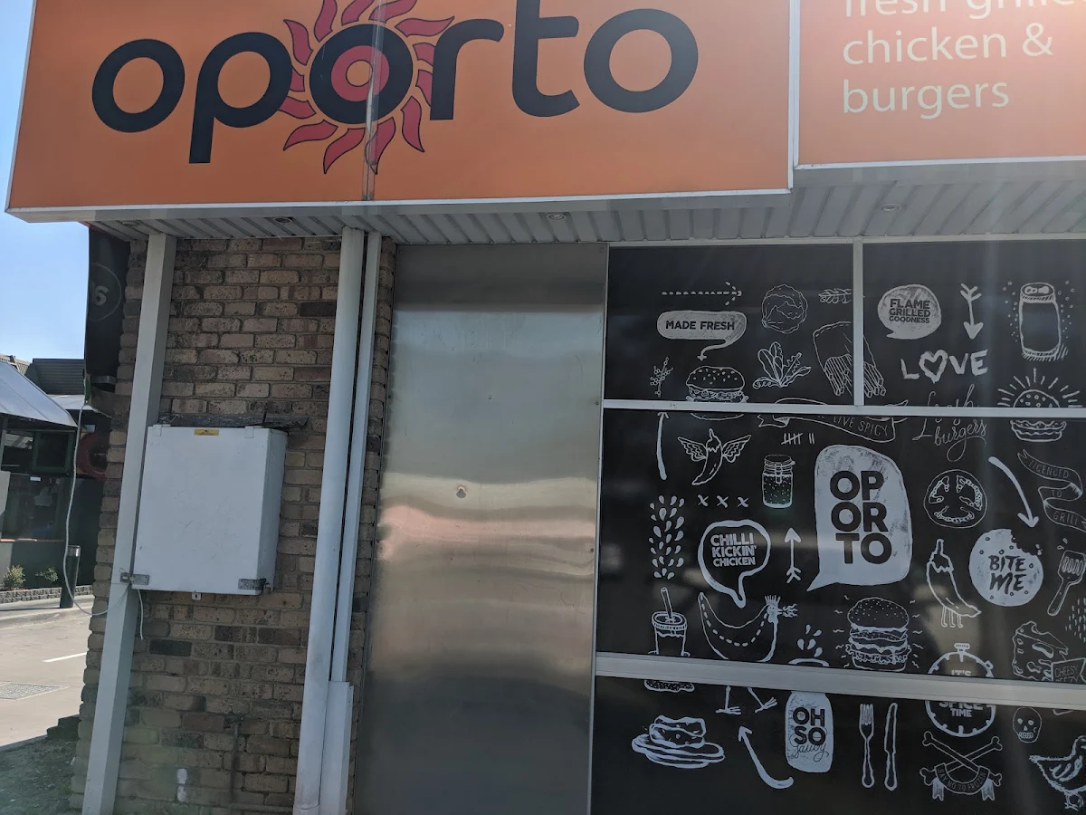 Menu, Oporto South Nowra