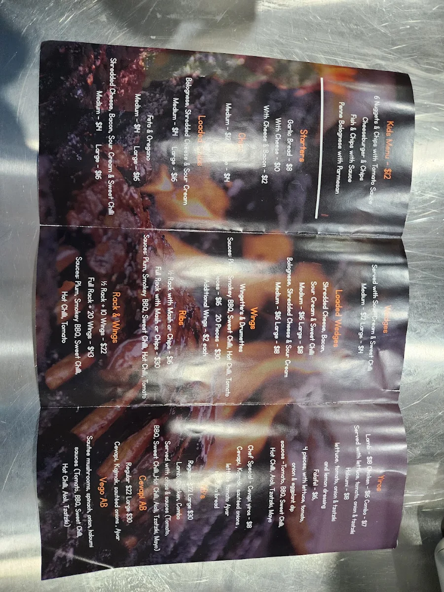 Menu photo 1