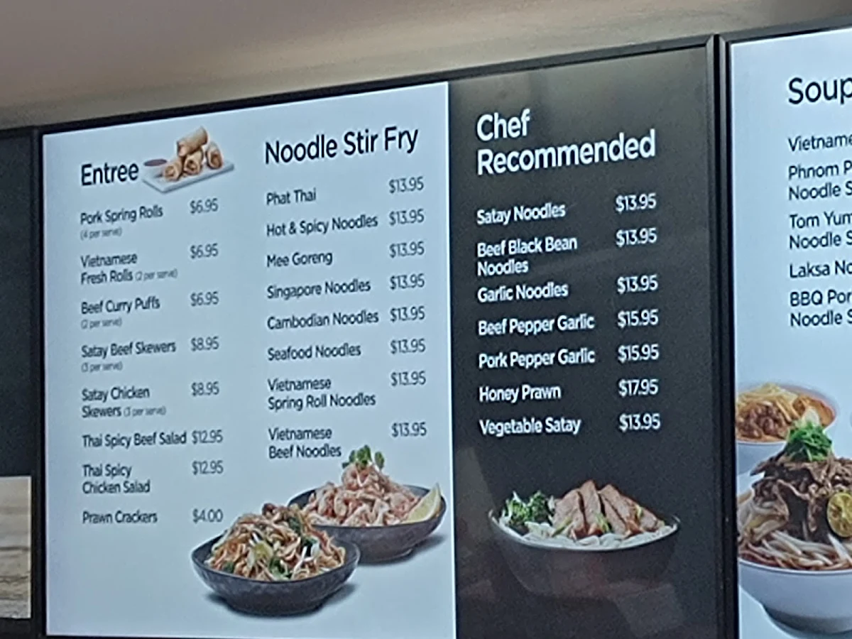 Menu, Green Street Take away ( Delicious on green )