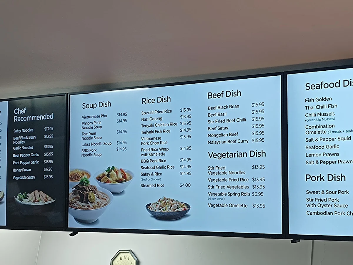 Menu, Green Street Take away ( Delicious on green )