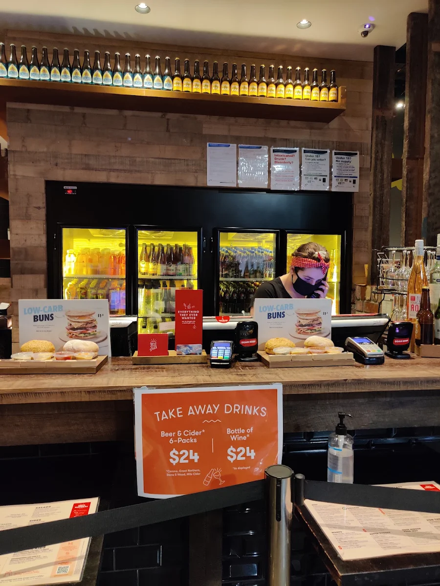 Menu, Grill'd Burgers - Southland