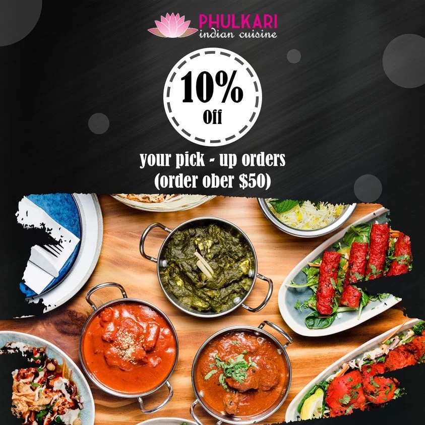 Menu, Phulkari Indian Cuisine (Frenchs Forest)