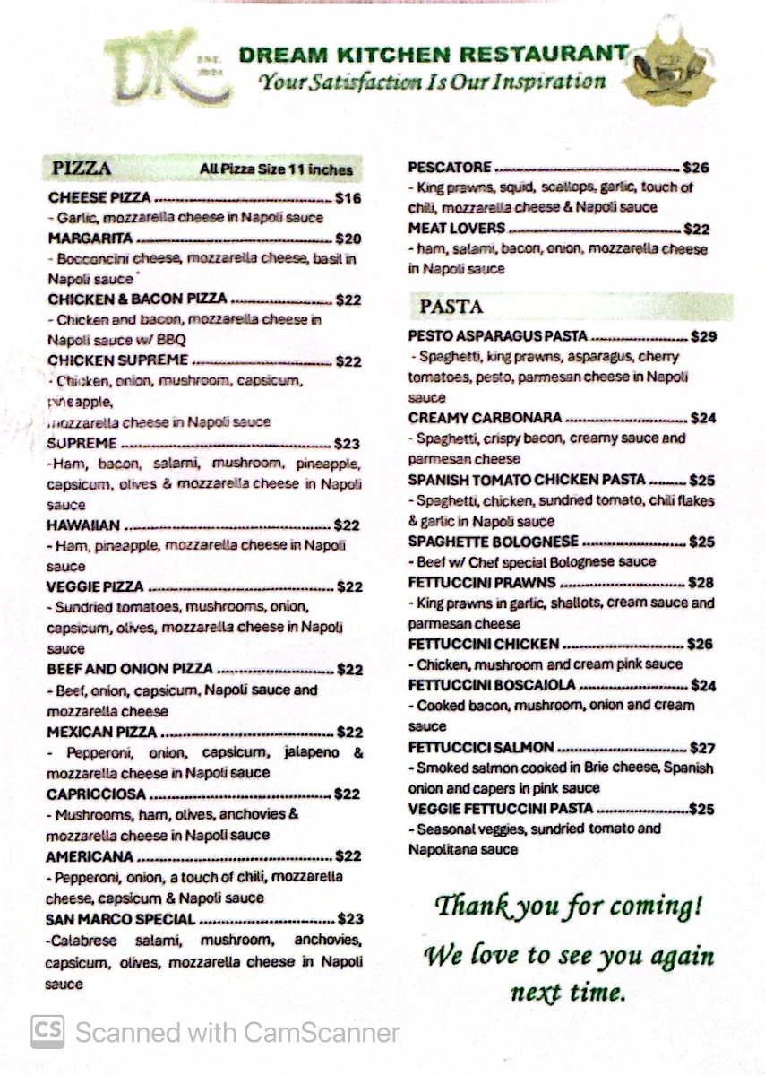 Menu photo 1