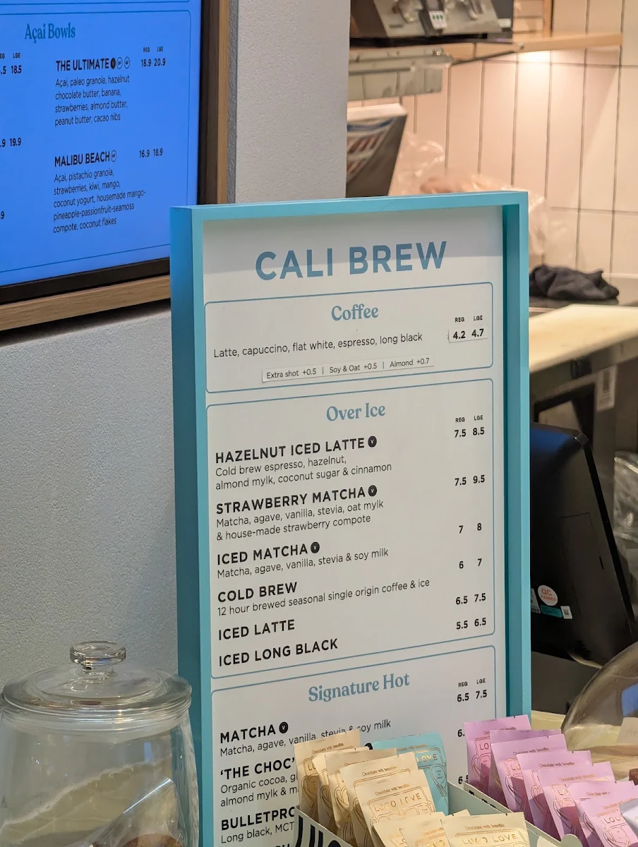Menu, Cali Press Gateway
