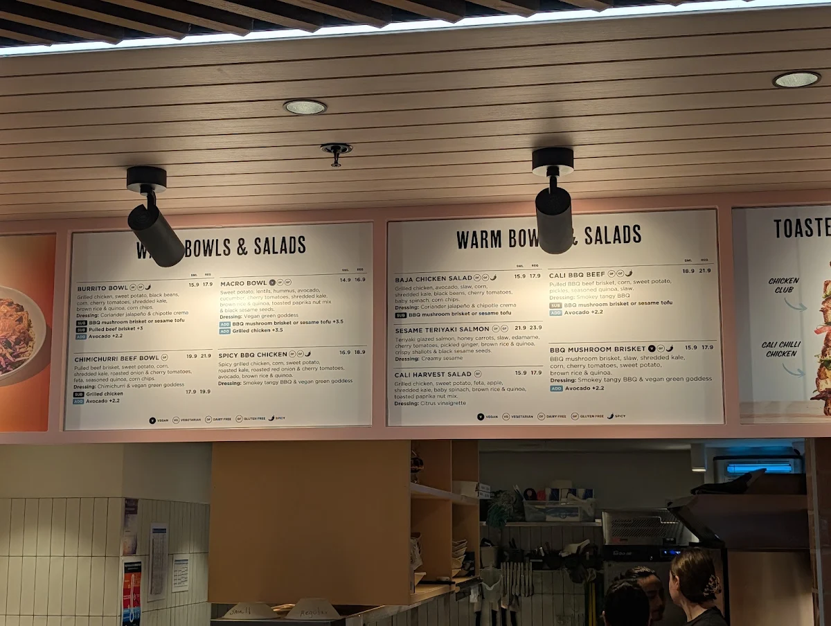 Menu, Cali Press Gateway