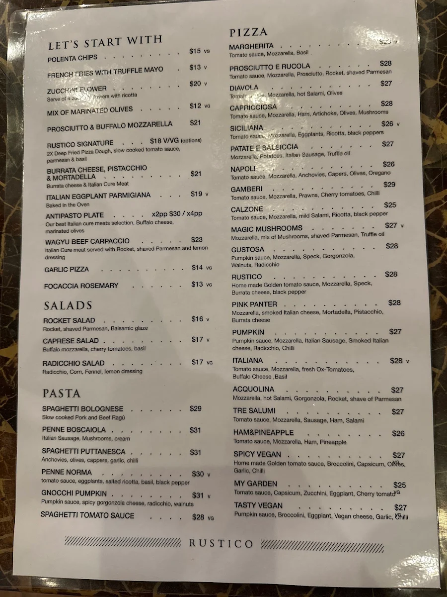 Menu photo 1