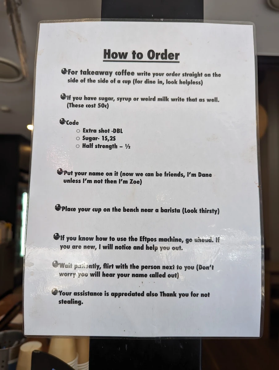 Menu, Death Star Canteen