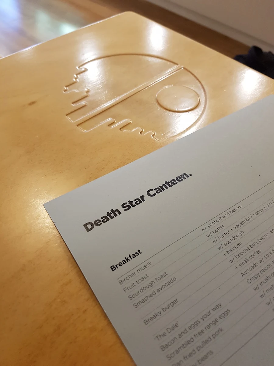 Menu, Death Star Canteen