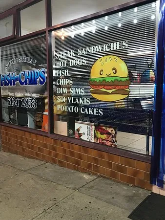 Menu, Well St Fish N Chips