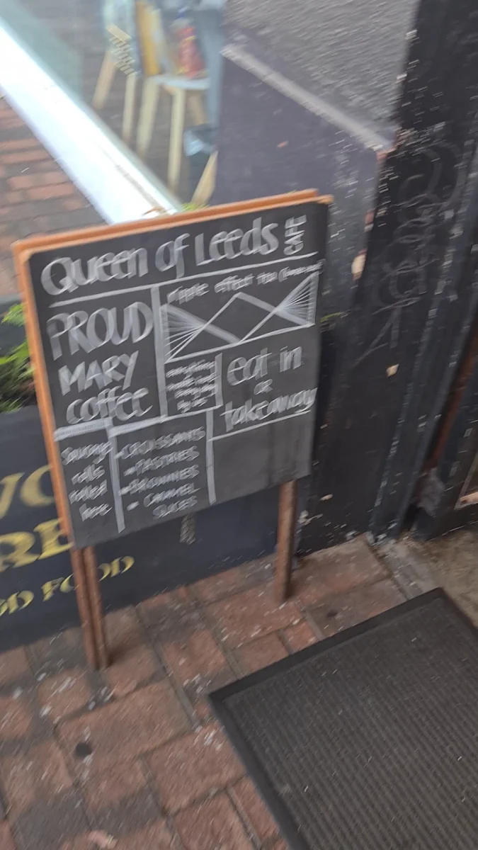 Menu, Queen of Leeds