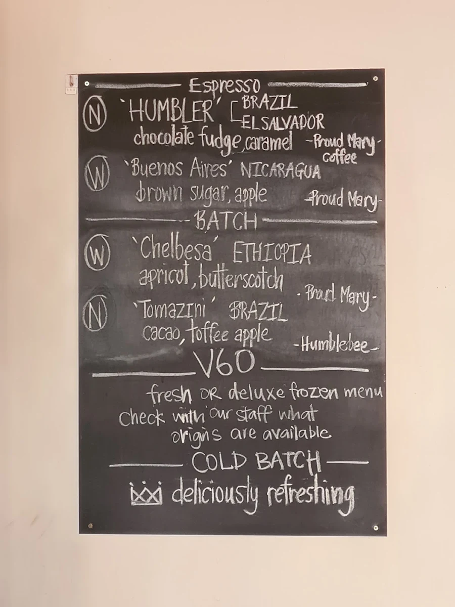 Menu, Queen of Leeds