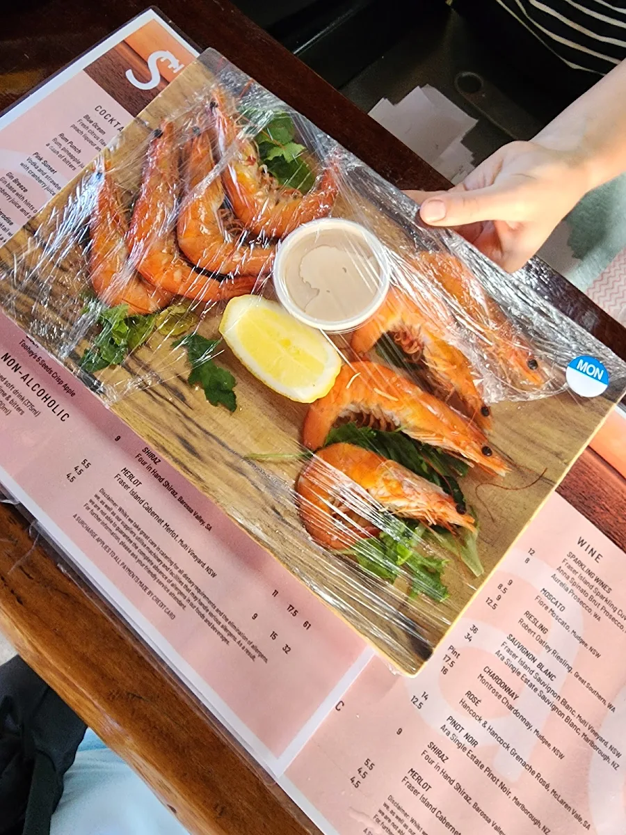 Menu, Sunset Bar