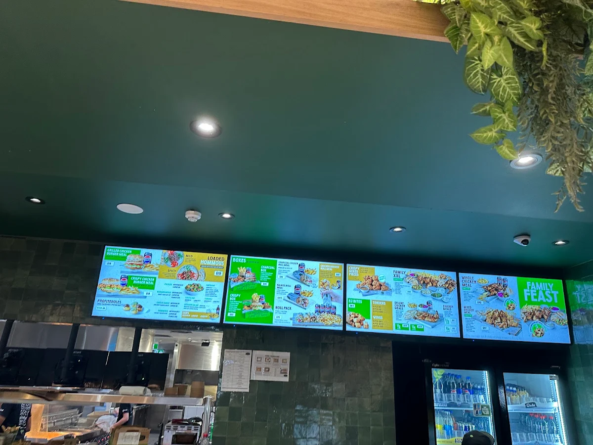 Menu, El Jannah Chicken Crows Nest