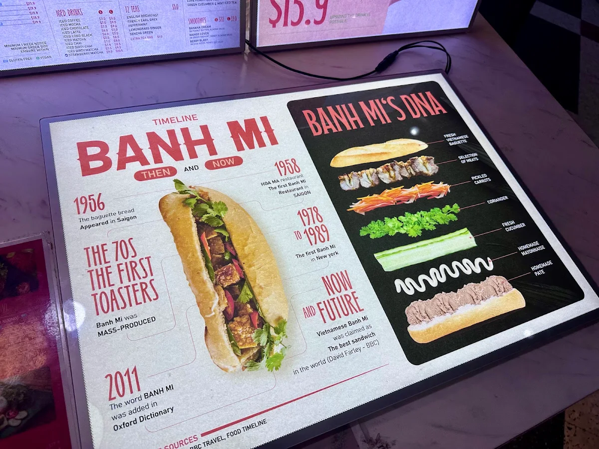 Menu, Mocha Melody