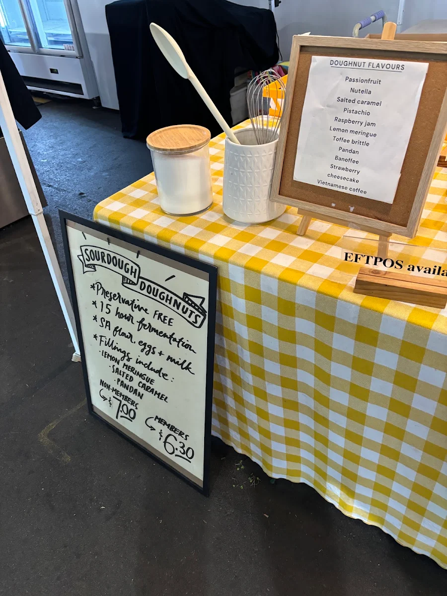 Menu, Butter and toast