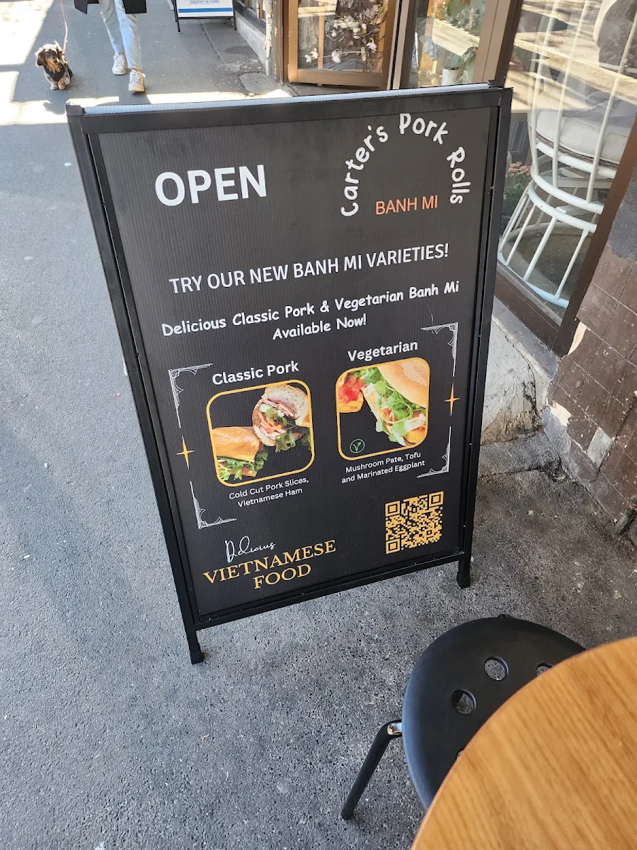 Menu, CARTER'S