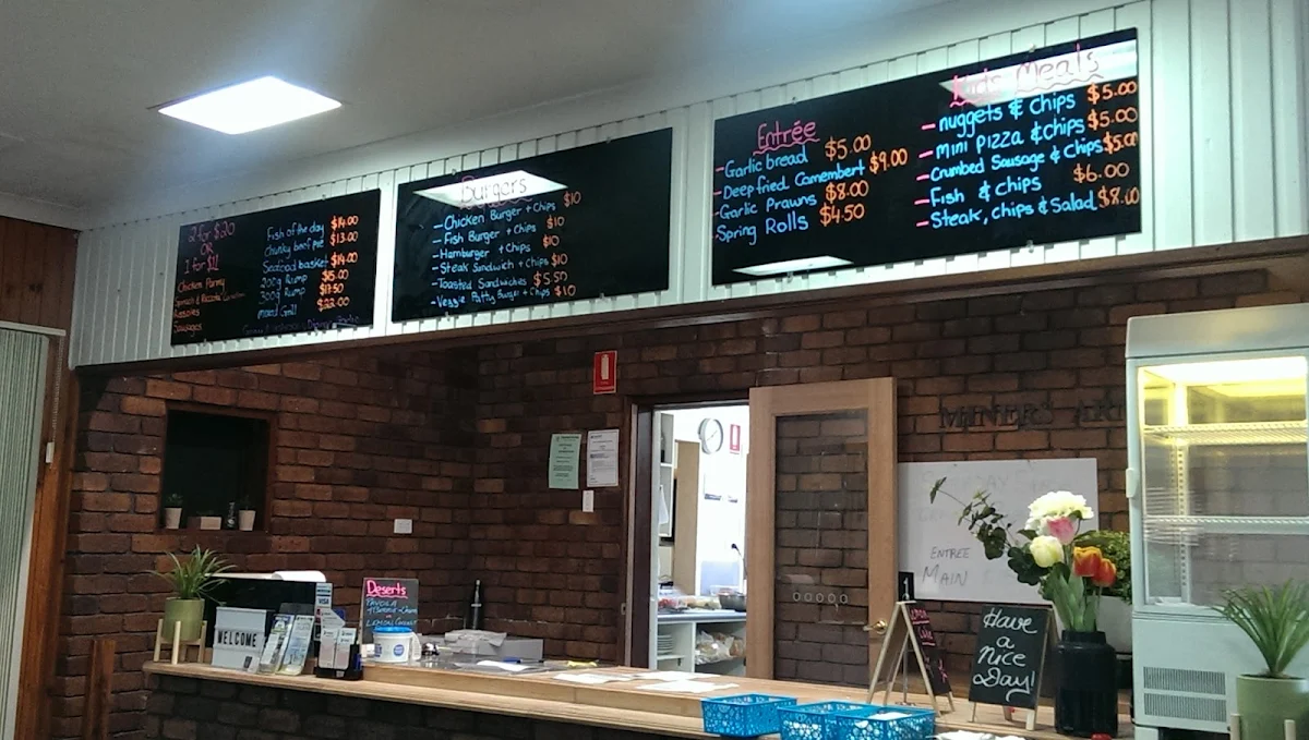 Menu, Miners Arms Hotel