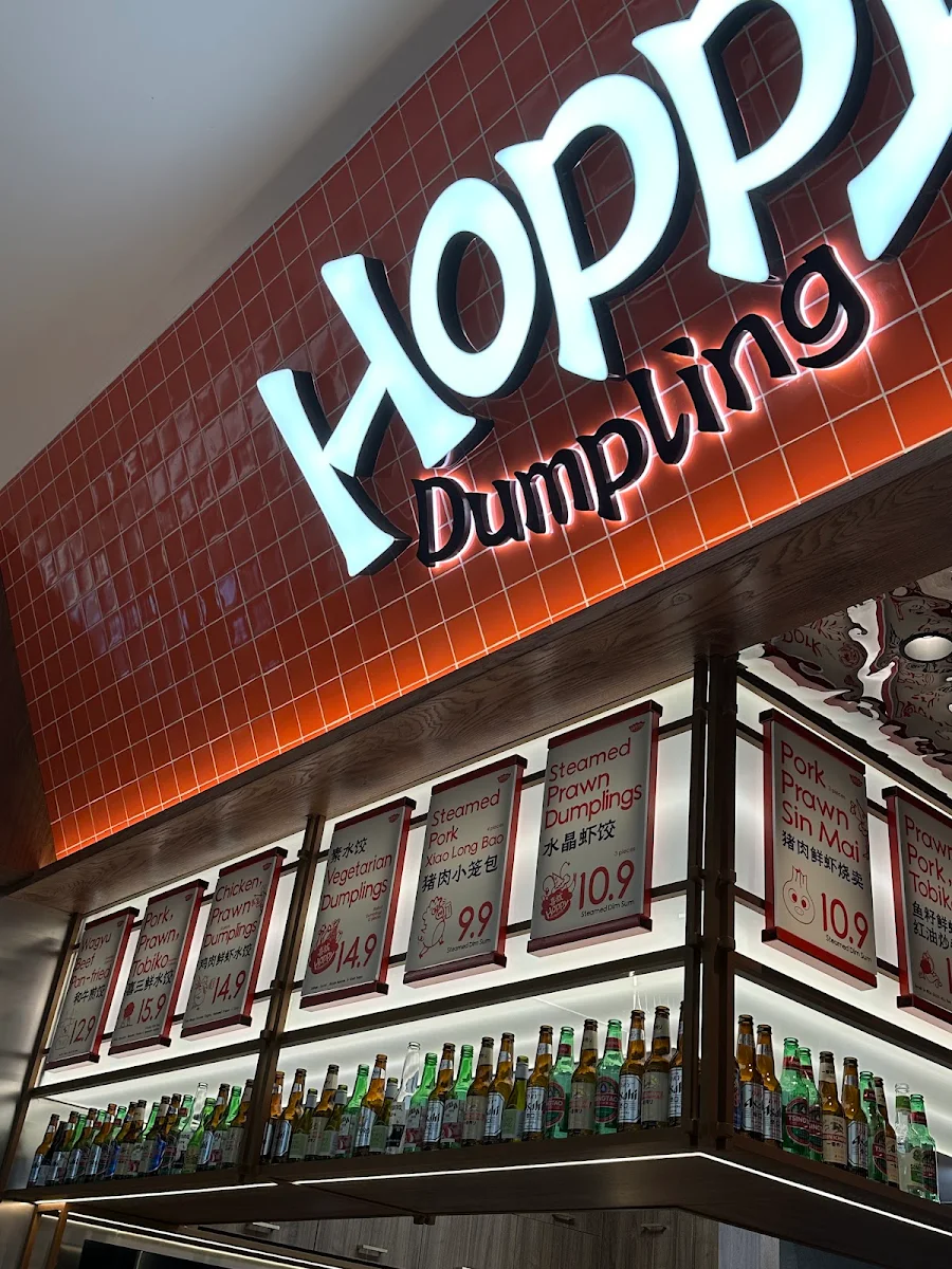 Menu, Hoppy Dumpling South Yarra