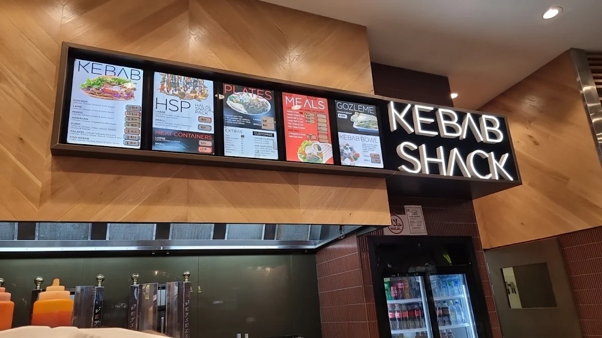 Menu, Kebab Shack