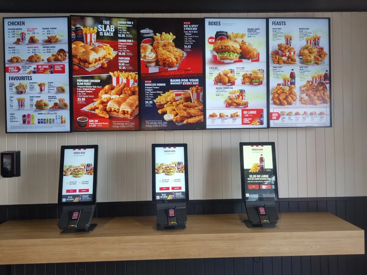 Menu, KFC Moss Vale