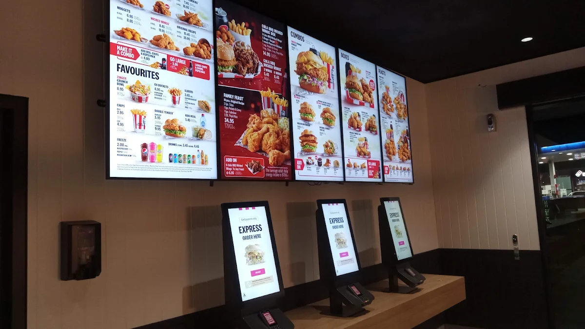 Menu, KFC Moss Vale