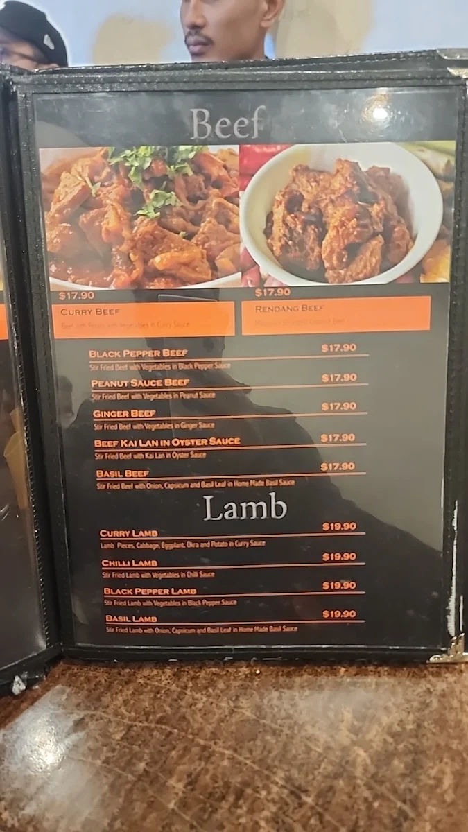 Menu, D' Ankasa